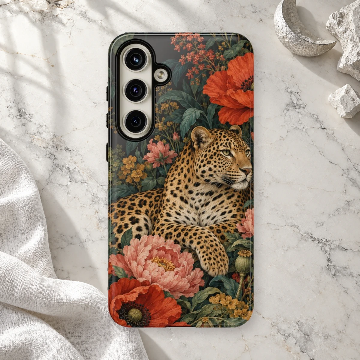Statement Leopard phone case print