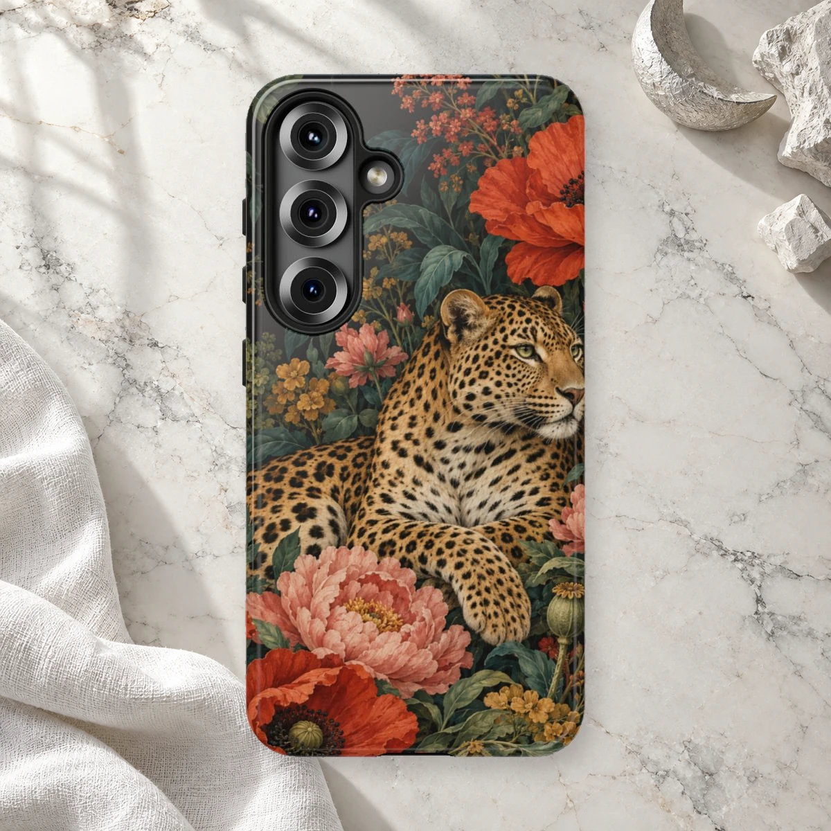 Statement Leopard phone case print