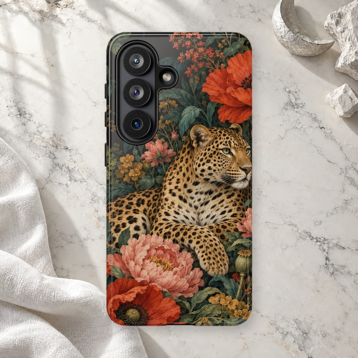 Statement Leopard phone case print