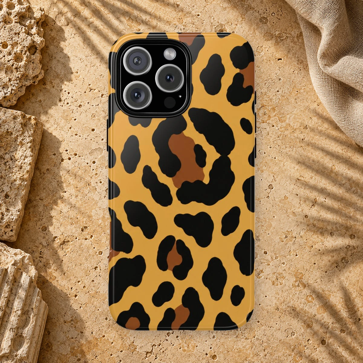 Classic Leopard phone case print