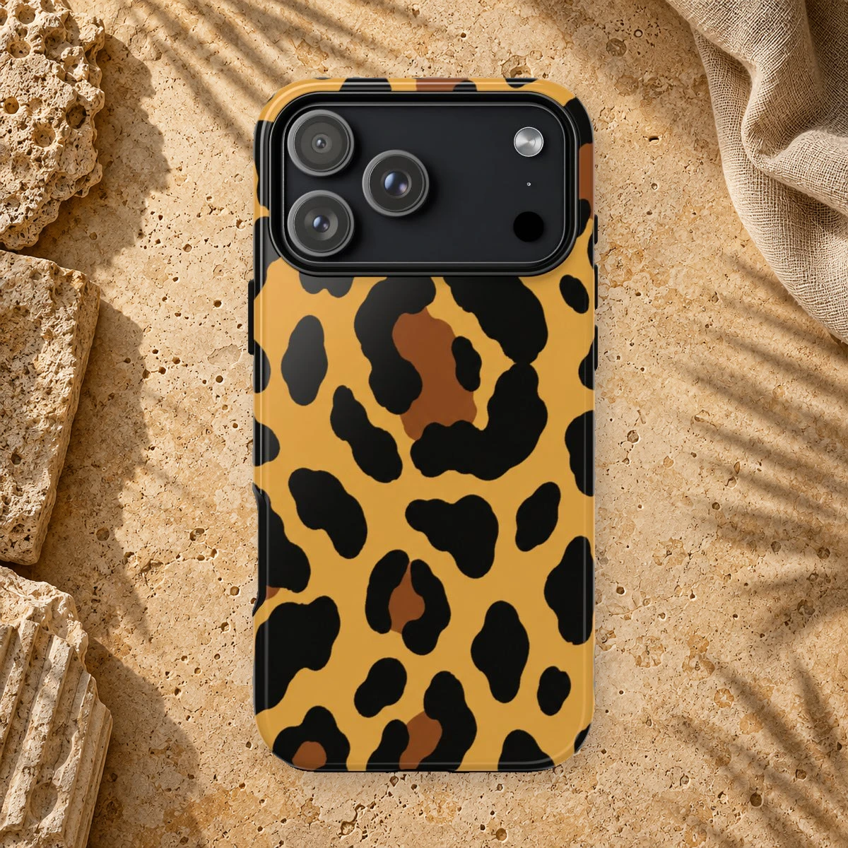 Classic Leopard phone case print