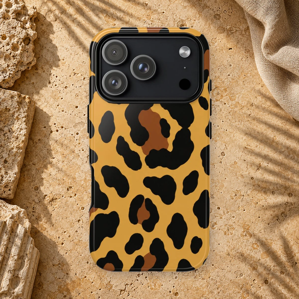 Classic Leopard phone case print