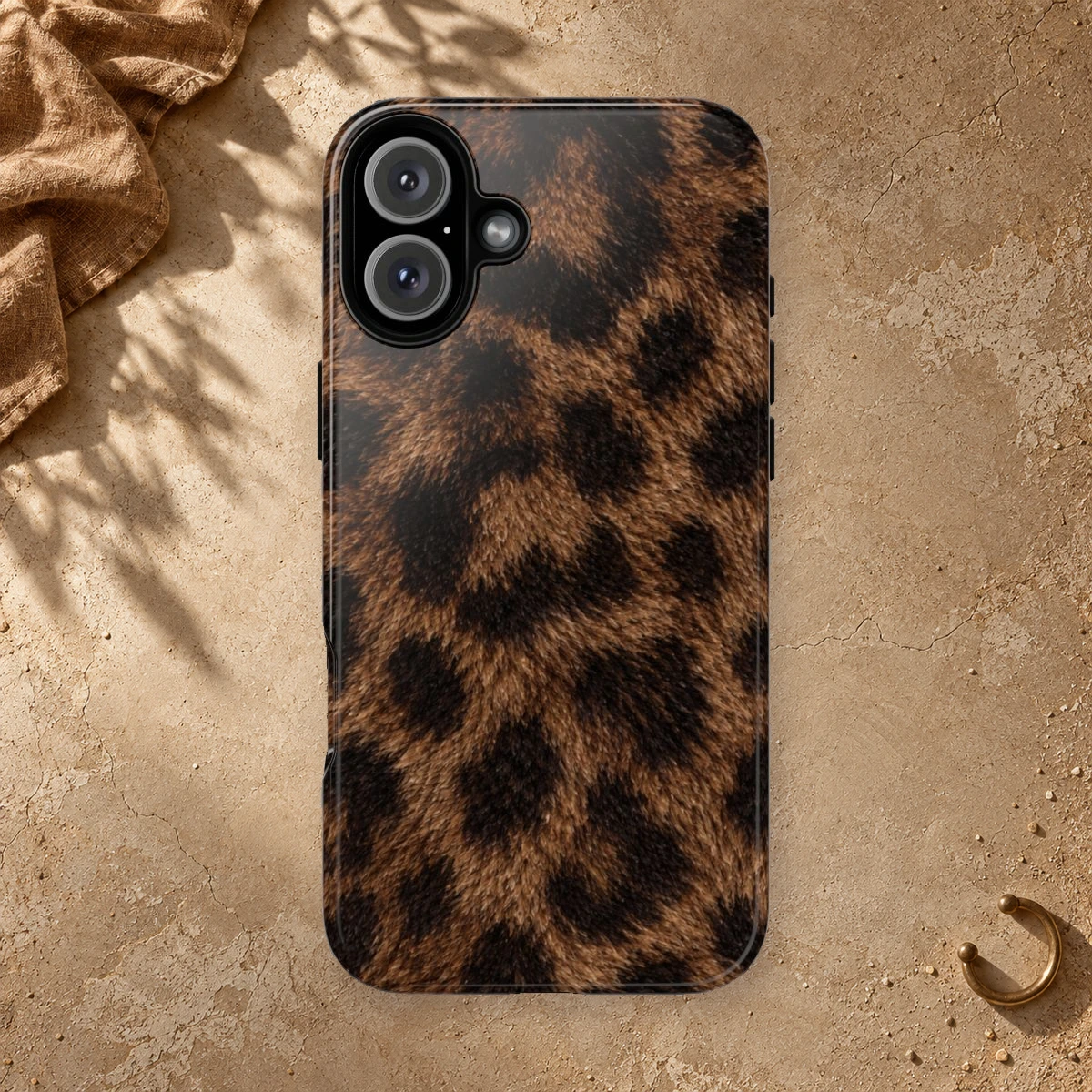 Classic Leopard phone case print