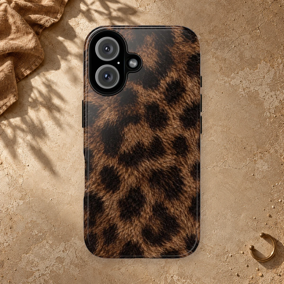 Classic Leopard phone case print