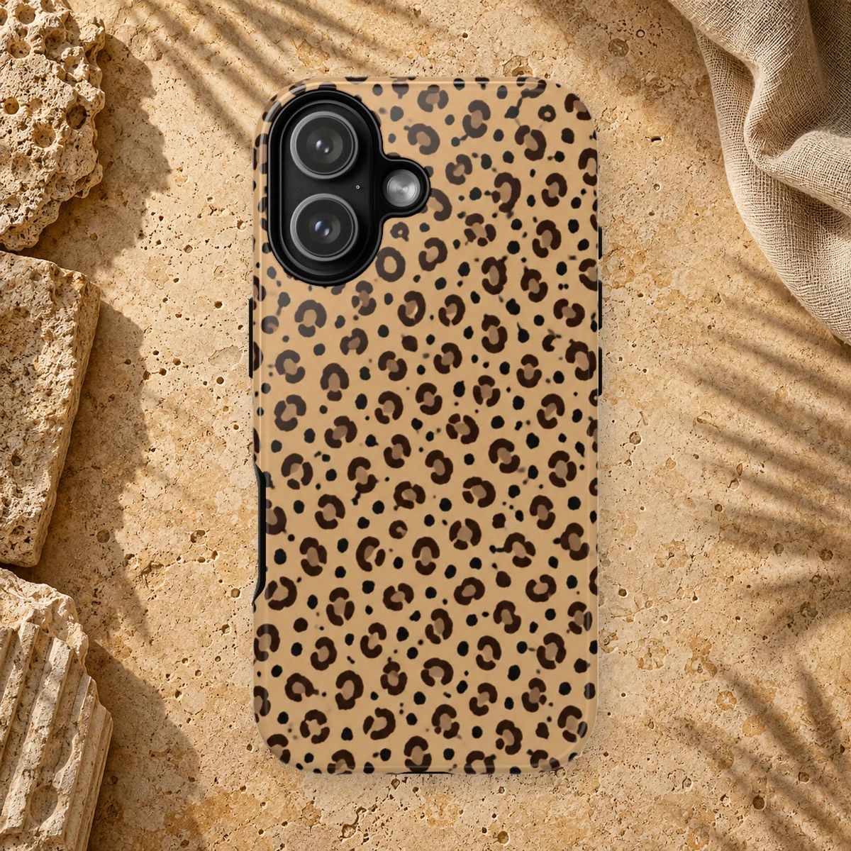 Classic Leopard phone case print