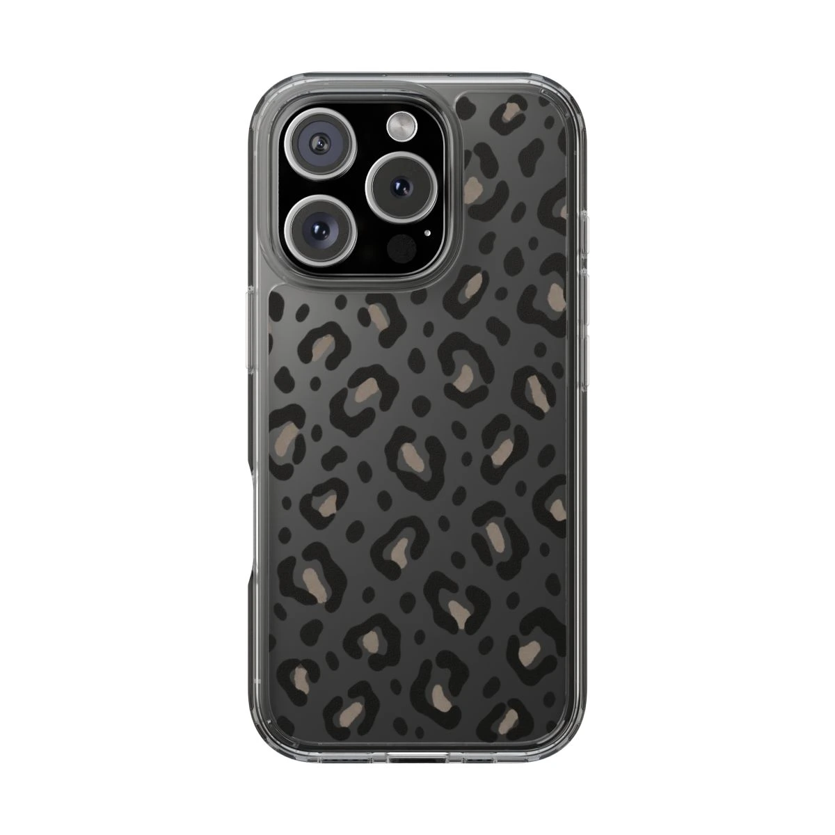 Clear Leopard phone case collection
