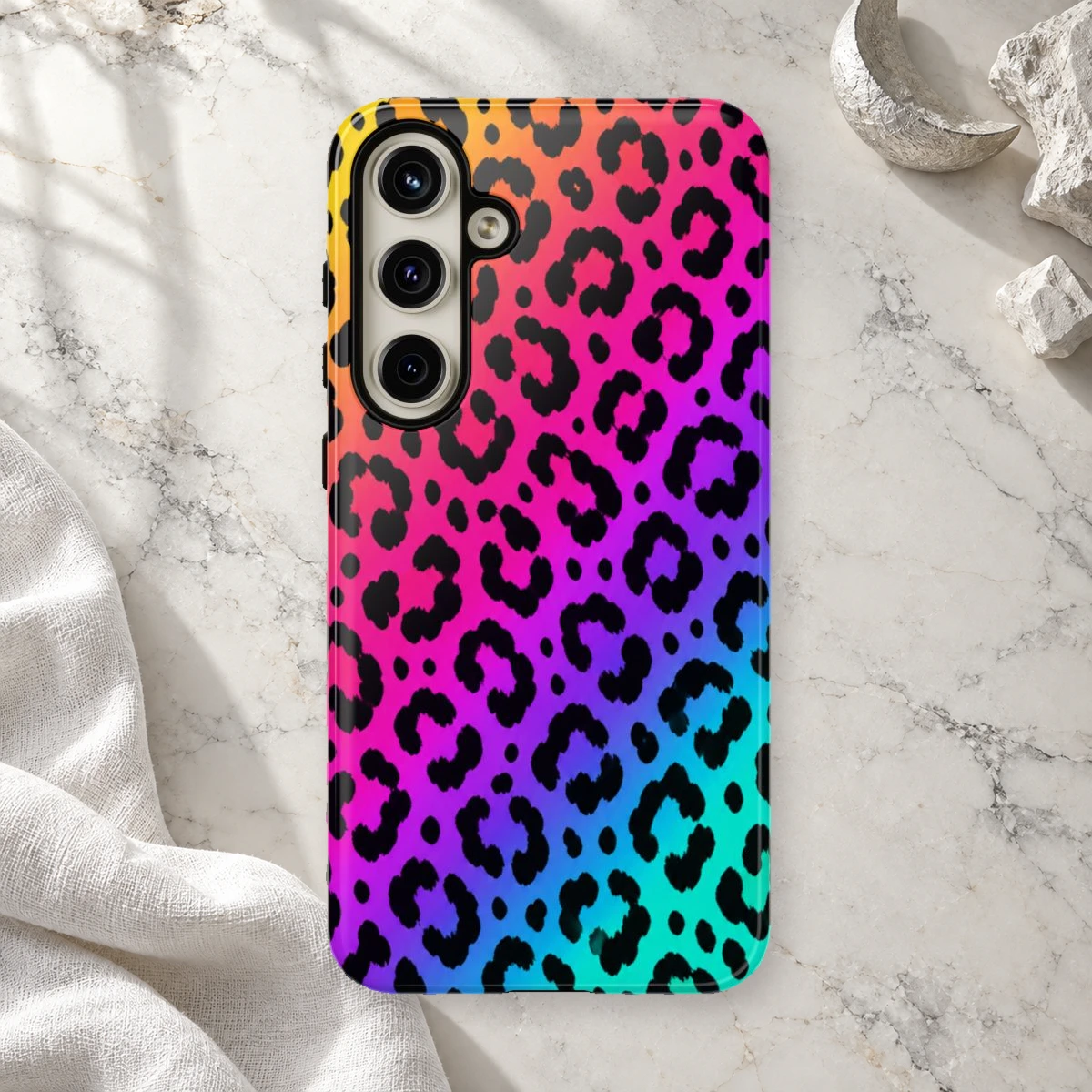 Statement Leopard phone case print