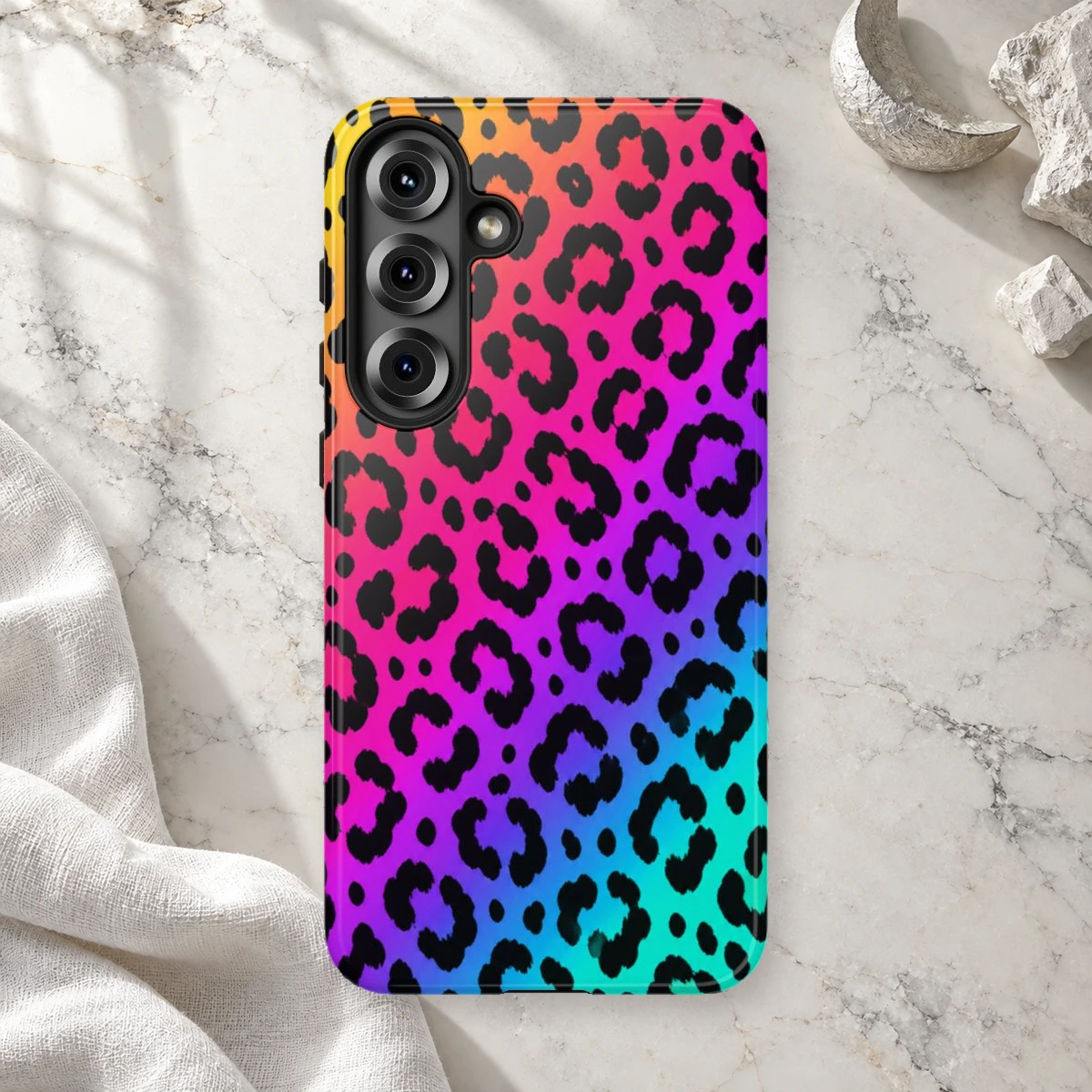 Statement Leopard phone case print