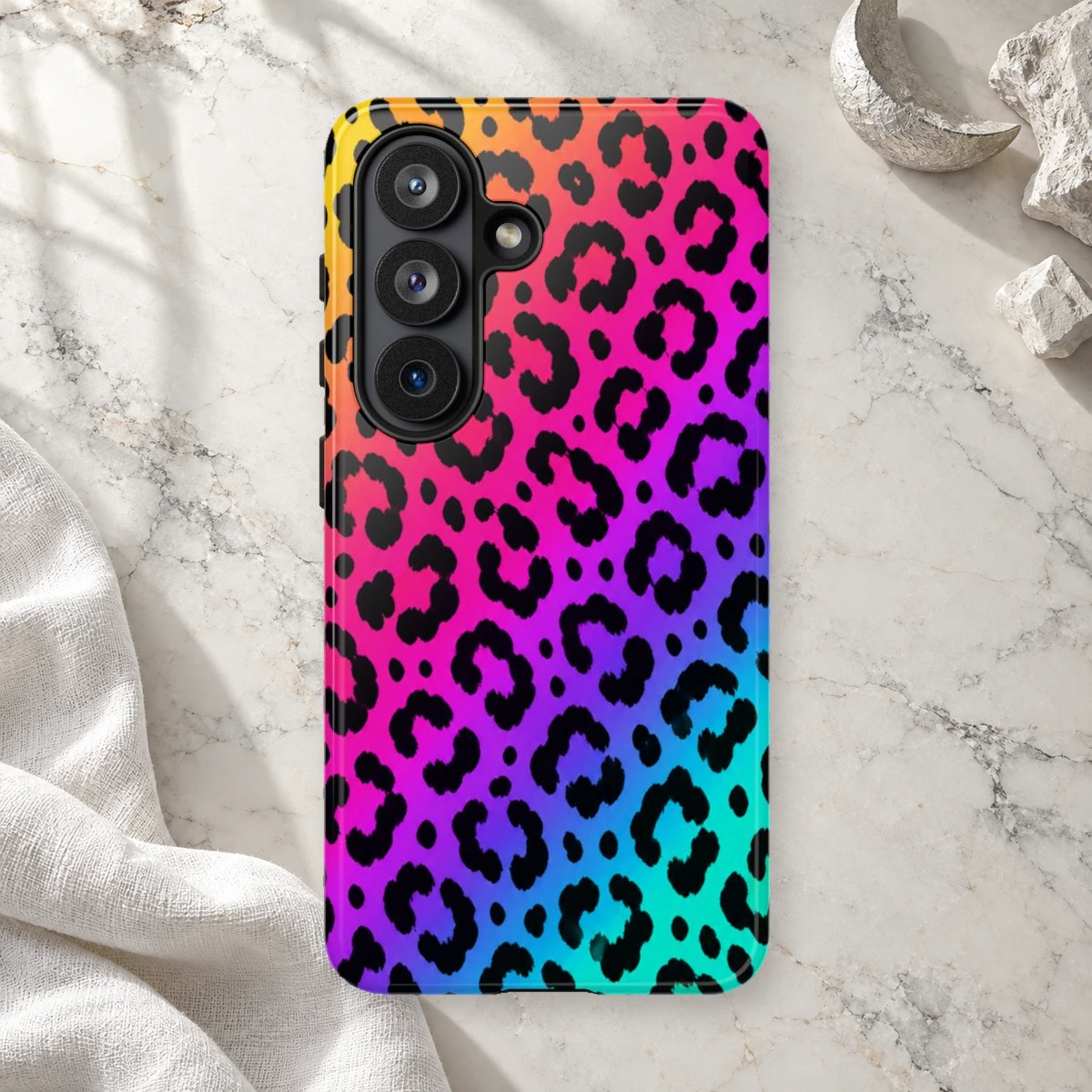 Statement Leopard phone case print